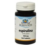 Espirulina 400Mg 100Tab Nature Horizons