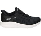 SKECHERS | Zapatillas Skechers Slip-ins: BOBS Sport Squad Chaos para Mujer – Deportivas en Color Negro – Sneakers Slip Ins – Sin Cierre – Memory Foam – Apto para Lavadora – Vegan – Cómodas – Modelo 117504-BLK