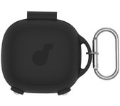 Silicone Case Cover with Carabiner Protective Skin Case Shockproof Earbuds Case Cover Anti-Scratch for Anker SoundCore Sport X20