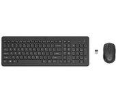 Teclado y Ratón Inalámbricos HP 330/ Negro (CONDICIÓN NUEVO)