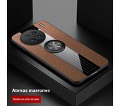 Luxury Leather 360° Magnetic Ring Bracket Phone Case for VIVO X90 X80 X70 X60 X51 X50 X30 X27 X23 X21UD X20 X9 Pro Plus 5G Cover