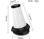 Rowenta X-pert 160 / X-pert 3.60 Vacuum Cleaner Compatible Filter