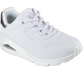 Skechers Zapatillas Uno Blancas 155196-WSL , para Mujer
