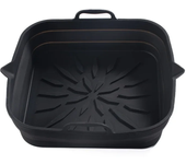 Reusable Liner For Air Fryer Foldable Silicone Tray Oven Baking Tray Clean Silicone Basket Airfryer Pizza Chicken Baking Tool