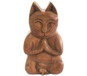 Caja mágica de Bali - gato de yoga