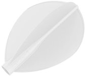 Plumas Flights 8 Flights Pear White Set 3 Unit.  400022Dardos,Plumas,Plumas 8 Flights
