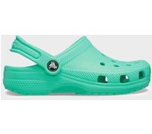 Crocs Classic Clog K zueco verde para niño y niña