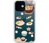 Funda original compatible con iPhone 13 Mini - Patron comida asiatica