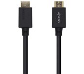 AISENS - Cable HDMI V2.1 Ultra Alta Velocidad / HEC Certificado 8k@60Hz 48Gbps, A/M-A/M, Negro, 1.0m A150-0421