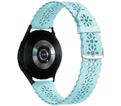 Sport Lace band for samsung galaxy watch 4/5/5 pro/6 classic/Active 2 silicone 20mm 22mm strap women bracelet huawei gt 4-3-2-2e