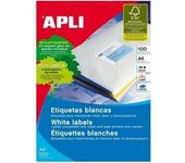 Etiquetas Adhesivas Apli 1273/ 70 x 37mm/ 100 Hojas