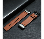 20mm 22mm 26mm Leather Watch band For Garmin Fenix 7 7S 7X 6S 6X 6 Watchband Wriststrap Fenix 5S 5X 5 Fenix 3 MK1