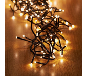Luces Led para Arbol de Navidad. Decoración Navidad de Luz Cálida. Guirnalda luces exterior e interior y Adornos de Navidad para el Hogar. 20 Metros – 200 luces