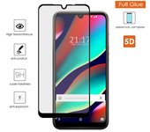 Tumundosmartphone Protector Cristal Templado Completo 5D Full Glue Negro para Wiko View3 Pro
