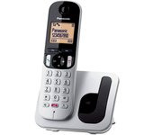 Panasonic KX-TGC250 Teléfono Inalámbrico Digital para Personas Mayores con Bloqueo De Llamadas No Deseadas, Pantalla Fácil De Leer, Altavoz Manos Libres, Reloj Despertador