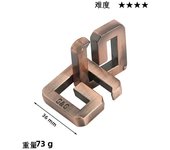 Classic IQ Metal Brain teaser Magic Puzzles Game Toys For Children Adults Funny Gifts Educational Toys Metal Puzzle
