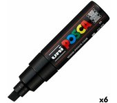 Rotuladores POSCA PC-8K Negro (6 Unidades)