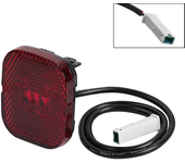 Electric Scooter Rear Mudguard for Ninebot Max G2 Electric Scooter Hook Waterproof Taillight Wire Pressing Plate Connect Cable