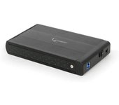 Gembird EE3-U3S-3 caja para disco duro externo 3.5" Caja de disco duro (HDD) Negro