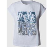 Pepe Jeans Camiseta Viti Blanca PL506019-800 , para Mujer