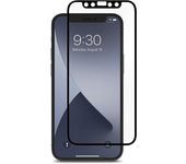 Protector de pantalla antirreflejos iVisor AG para iPhone 12/12 Pro (Transparente / Mate) - Negro