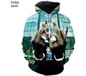 Rapper Rock Singer Tupac 3D Print Hoodies Men Women Oversized Hoodie Pullovers Hooded Sweatshirts Tracksuit Coats Kids Clothing