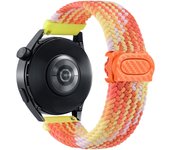 20mm/22mm braided Strap For Samsung Galaxy Watch 6 4 classic/5 pro/active 2/s3/46 Nylon loop bracelet Huawei watch GT2 3 4 Band