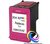 HP 304 XL Cartucho negro, color o Pack 2 compatible. Cartuchos genéricos de alta capacidad y calidad, económicos.