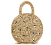 Bolso Bandolera Rafia Joyas Muscoda