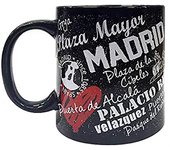 Domínguez souvenirs - Taza Cerámica Madrid Negra