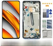Super AMOLED F3 M2012K11AG LCD Display With Frame Touch Sensor Digiziter Assembly 6.67" For Xiaomi Poco F3 screen Replacement