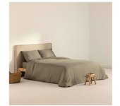 BL BELUM  Funda Nórdica Satén 300 hilos Color: DESERT SAGE  Funda Nórdica Satén cuenta con: Cierre con botones ocultos transparentes. - Funda Nórdica Extrasuave - Funda Nórdica 100% Made in Spain