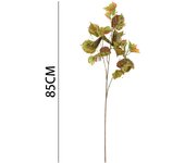 Poenia Arte Floral - Planta Artificial Vara de Hojas Decorativas 85cm - REF 631158 - Deccoraci'on Realista