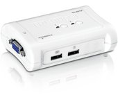 Conmutador KVM TRENDnet TK-207K/ 2PC con 1 sólo teclado y ratón