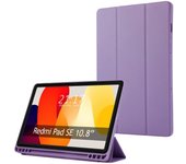Tumundosmartphone Funda con tapa Smart para Xiaomi Redmi Pad SE 11 color Morado