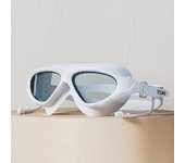Anti-Fog Adult Swim Goggles New Waterproof Professional HD Swim Glasses with Earplugs Swimming Accessories Silicone Goggles