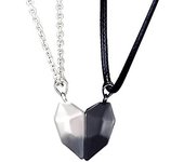 Collares magnéticos para parejas, GIFT para Novia, Novio, marido, Esponja, 2 Collares a juego que se atraen entre sí