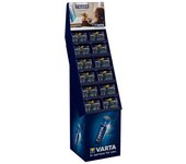 Expositor de carton de pilas Varta "energy" 52 blísters 6xaaa lr03 + 100 blísters 6xaa lr06 Varta 40x40x148cm