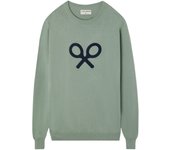 Silbon | Hombre | Jersey raqueta frontal verde