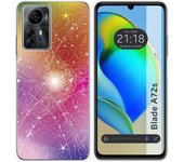 Funda Silicona para Zte Blade A72s diseño Abstracto Dibujos