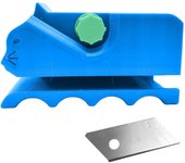 Cortador para rascadores de gatos, cortador de cartón con forma de gatito impreso en 3D, herramienta manual para cortar cartón, herramienta para hacer tiras de cartón para rascadores de gatos (negro)