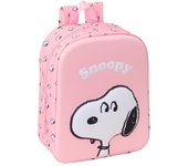 SAFTA  MOCHILA GUARDERIA 3D 27CM SNOOPY MOCHILAS 3D SNOOPY 10x22x27 Cms.