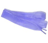 2.5CM Width Tulle Webbing Snow Shoelace Flat Silk Shoe laces Fit Sneakers Ballet Lace Chiffon Yarn Shoelaces Shoes Accessories