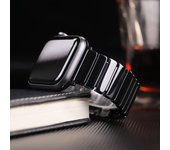 Ceramic Band for Apple Watch Strap 45mm 44mm 40mm 49mm 41 42 38 Stainless steel butterfly bracelet iWatch serie 6 7 8 se 9 Ultra