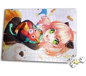 MERCHANDMANIA PUZZLE 300 PIEZAS ania spy family serie anime kawaii cute linda rompecabezas puzle para adulto yor loid forger