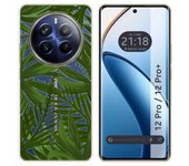 Tumundosmartphone Funda Silicona Transparente para Realme 12 5G / 12x 5G diseño Jungla Dibujos