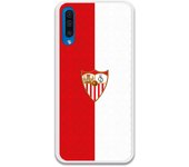 Funda original compatible con Samsung Galaxy A50 - A50s - A30s - Sevilla Rojiblanco Escudo Cl