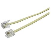 Cable Telefonico Rj11 Blanco Longitud 7 Metros Tel-rj11-wh/07