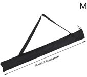 With Shoulder Strap Umbrella Storage Bag Fishing Rod Bag Foldable Black Oxford Baseball Bat Protective Covers Outdoors