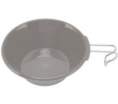 Tazón para mochileros de 250 ml, portátil, con protección contra caídas, para acampar, senderismo, vajilla, utensilios de cocina